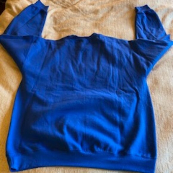 Blue Crewneck Cat Sweater - Picture 3 of 3